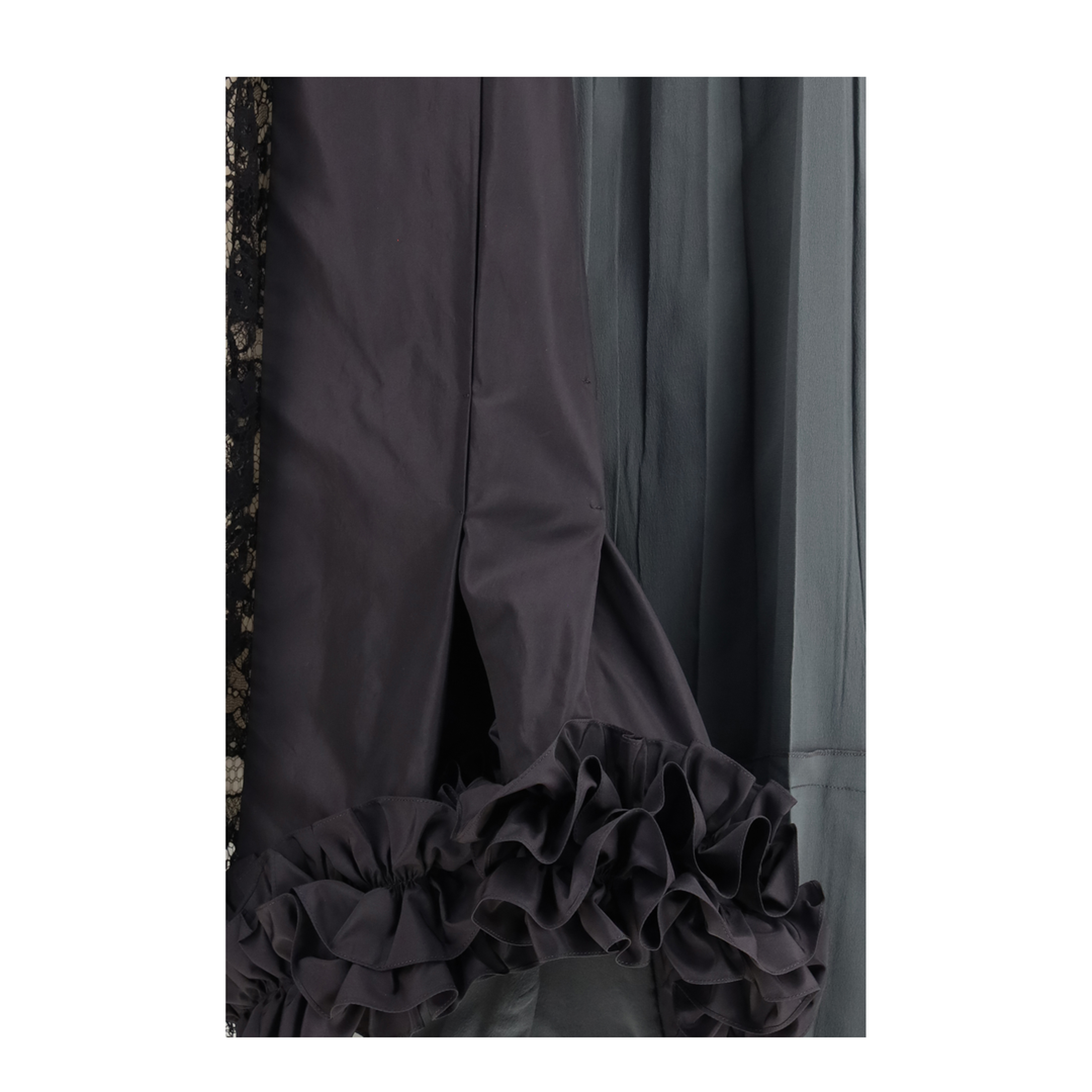 MAYFEYR - Prada - Patchwork Midi Skirt With Panel Construction - P147IGSOOO19QW