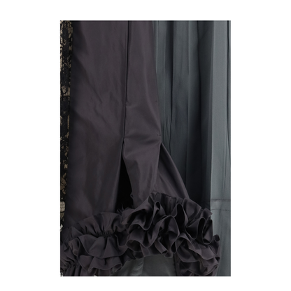 MAYFEYR - Prada - Patchwork Midi Skirt With Panel Construction - P147IGSOOO19QW