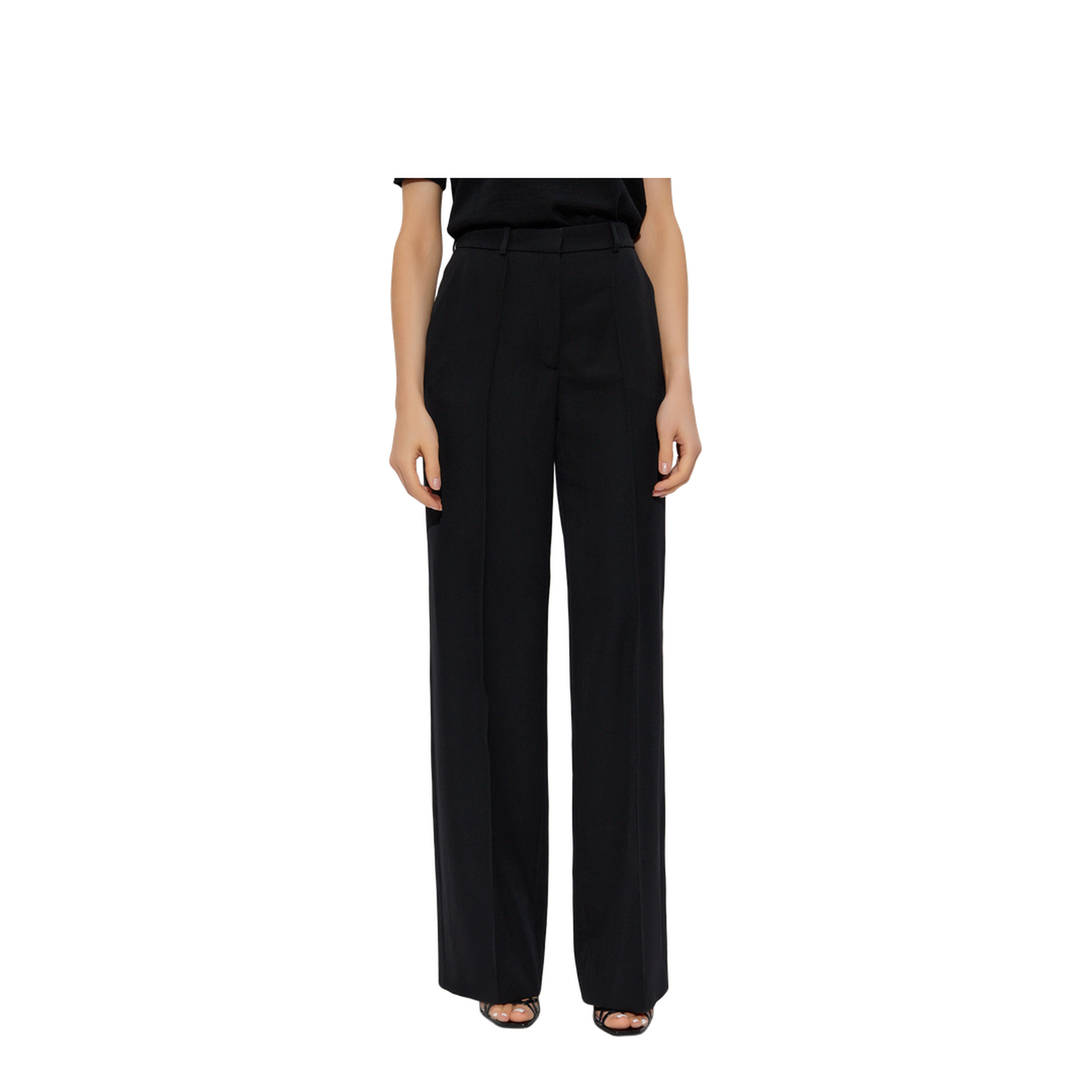 Woolen Creased Trousers