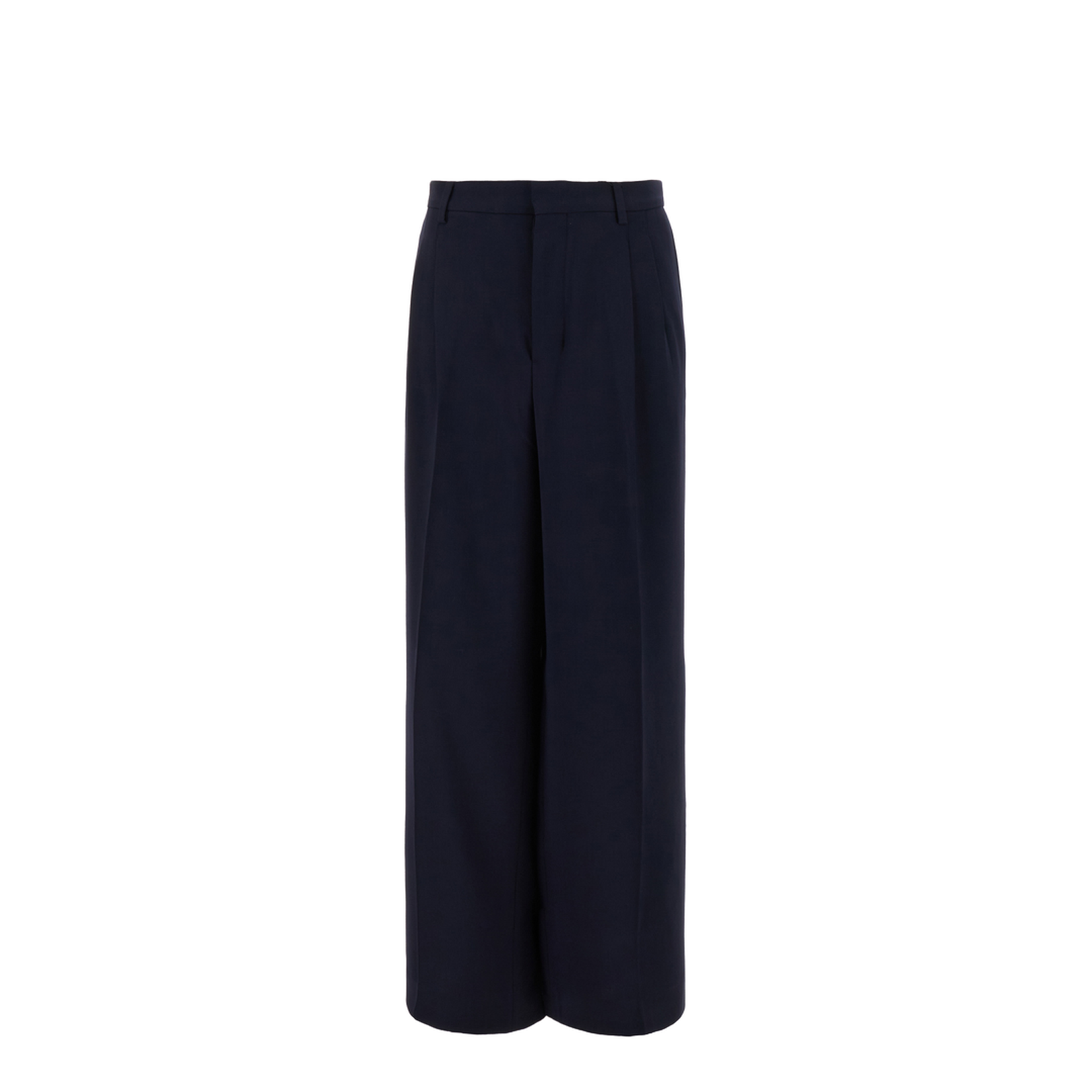 Midnight Blue Viscose Blend Pants