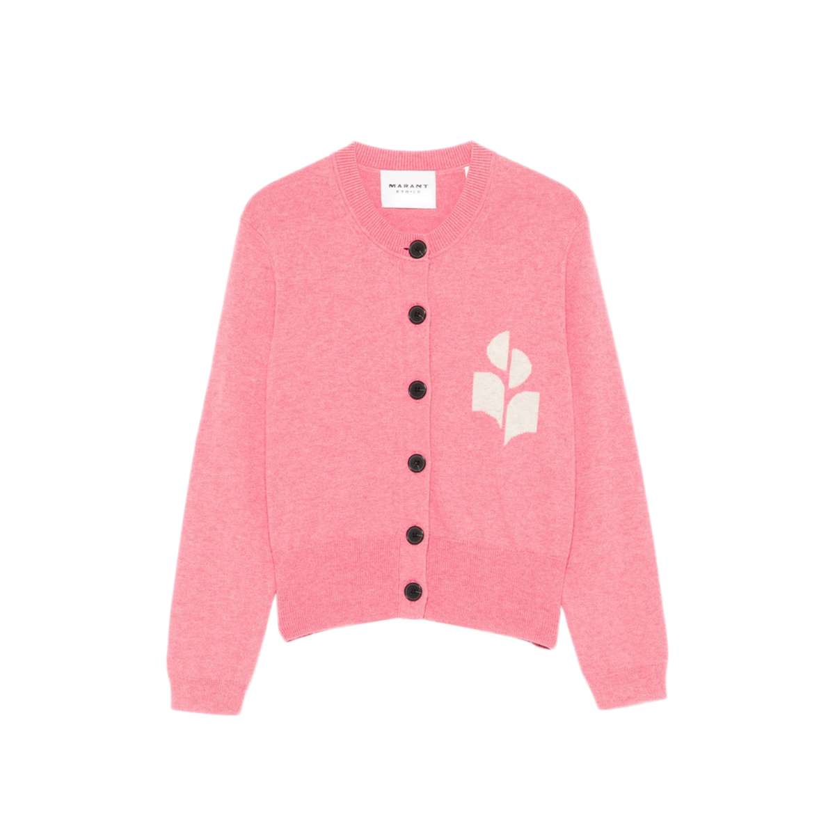 MAYFEYR -  - Light Pink Round Neck Cardigan - CA0040FAA1X05E40BG
