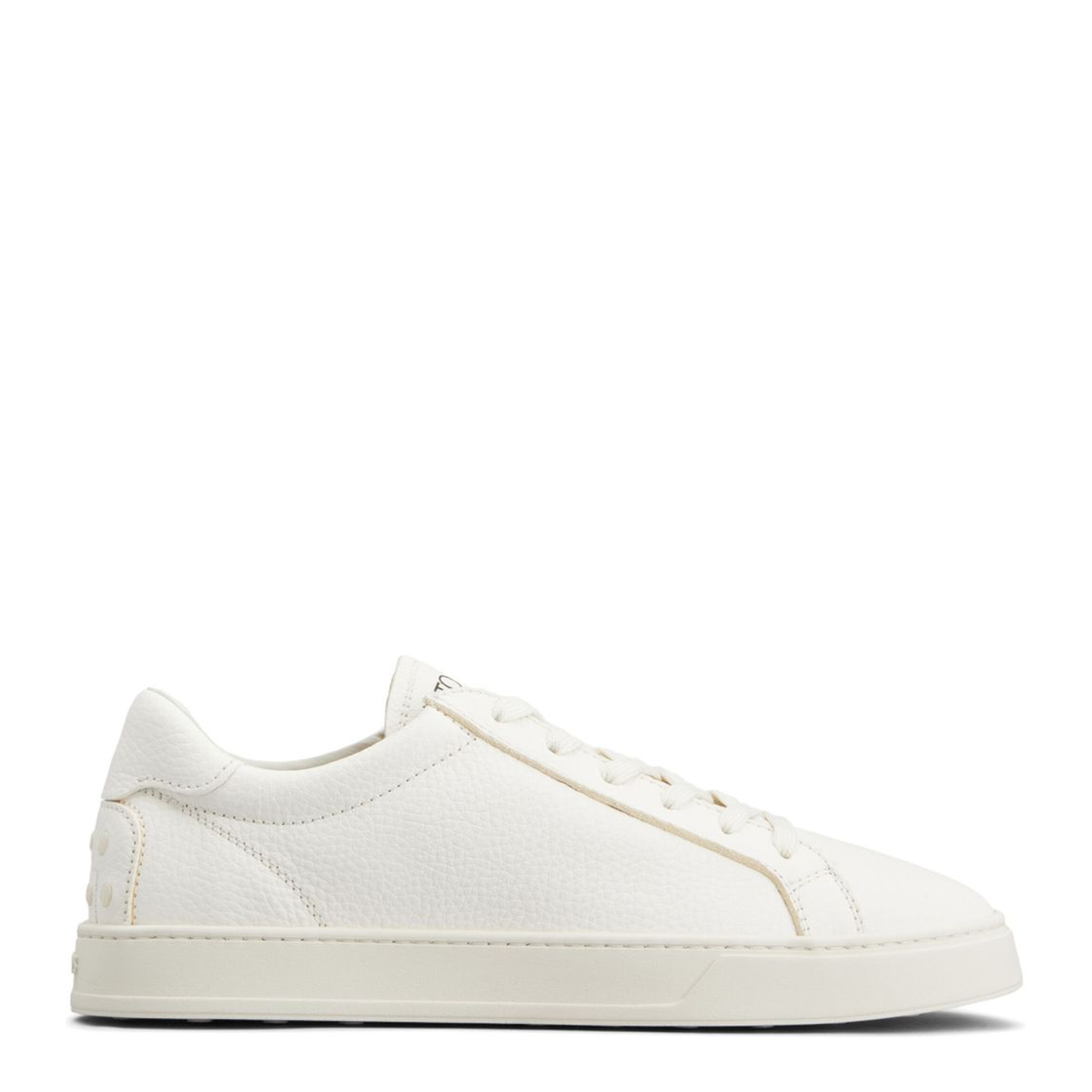 White Front Lace-Up Fastening Shoes