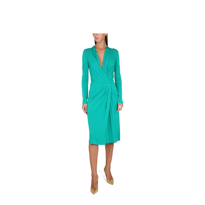 MAYFEYR - ALBERTA FERRETTI - V Neck Dress - 040516210382