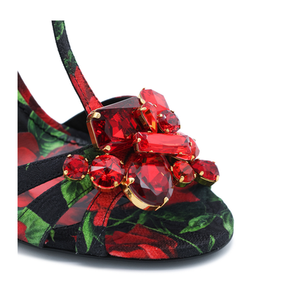 Red Rose Sandals