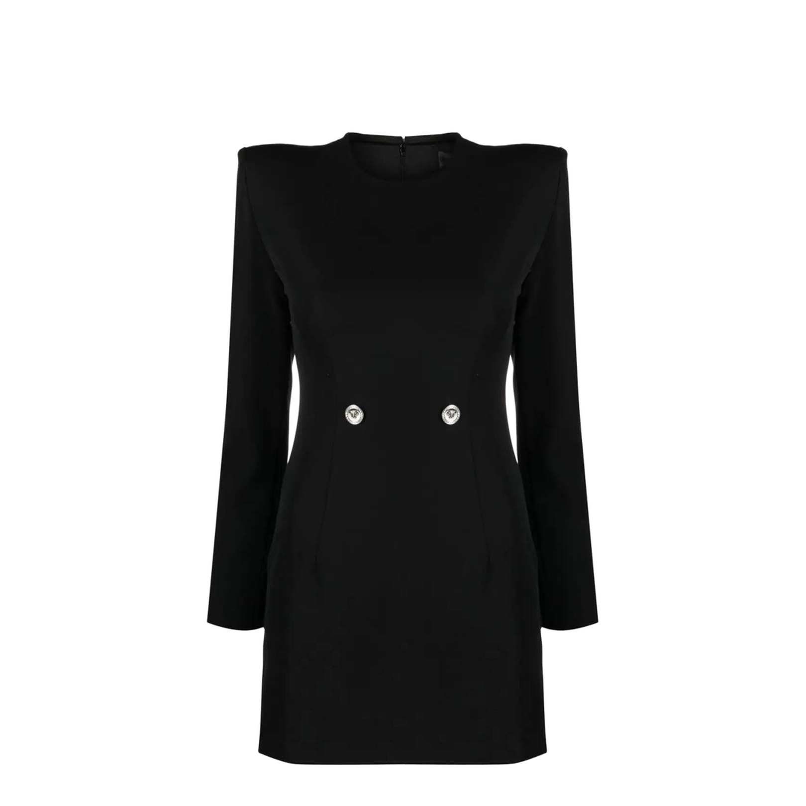 Mini Grain De Poudre Dress In Black