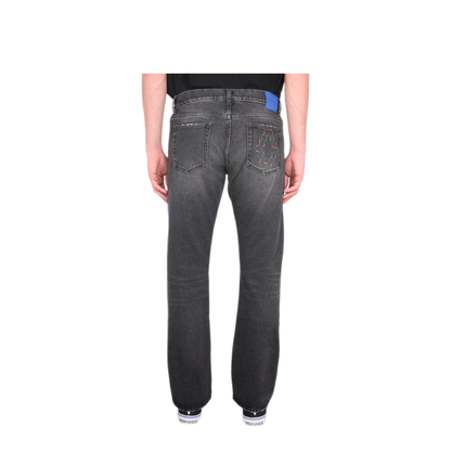 MAYFEYR - MARCELO BURLON COUNTY OF MILAN - Jeans Cross - CMYA029S23DEN0011084