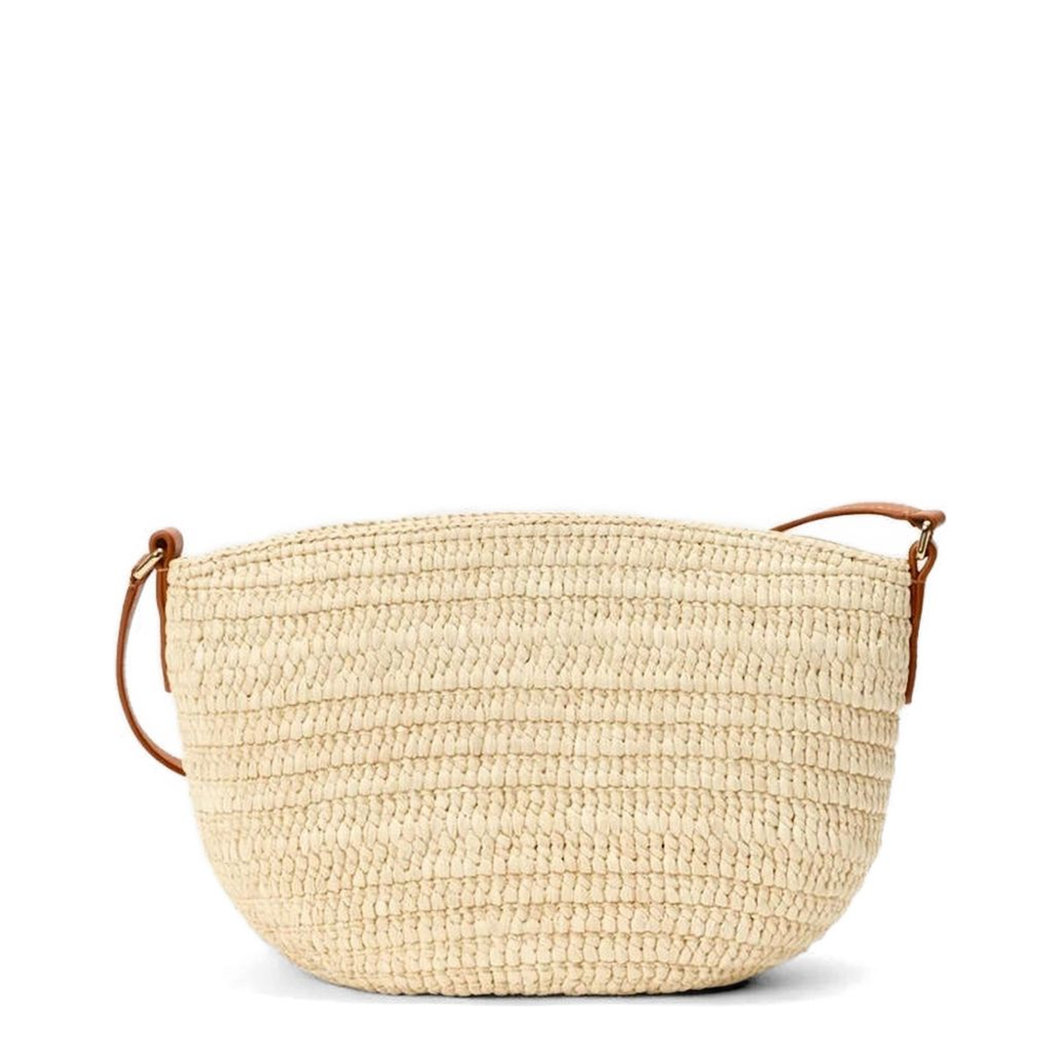 Eclipse Raffia Pochette