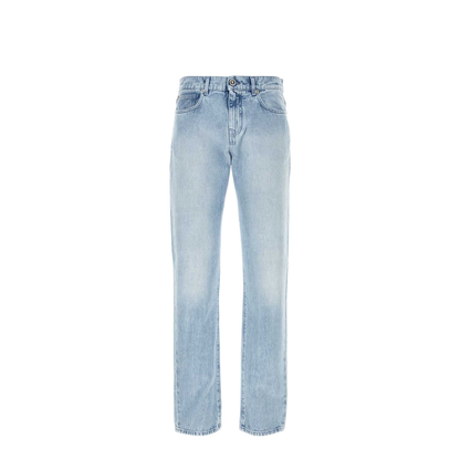 Straight-leg jeans