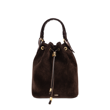 Suede Handbag