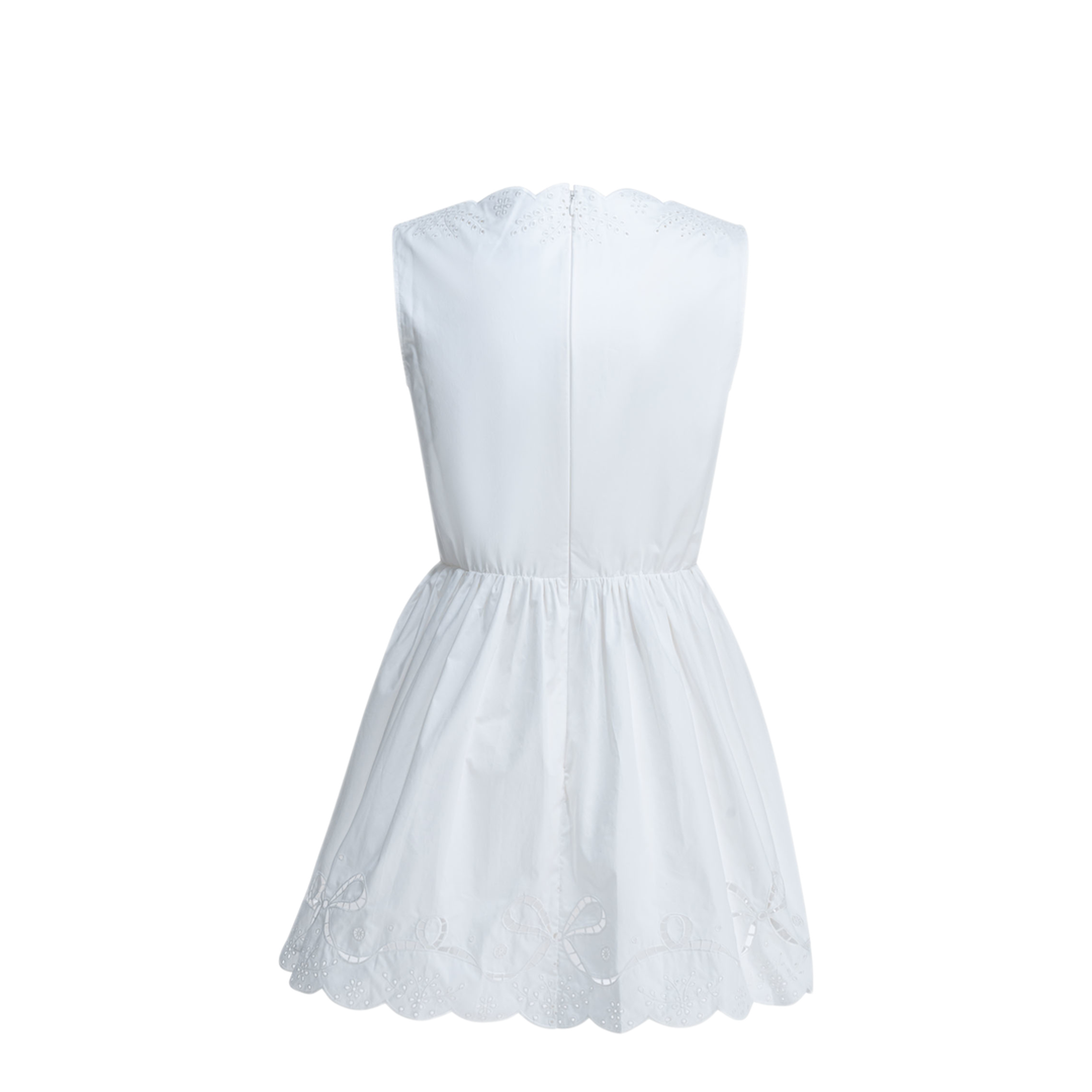 MAYFEYR - Self Portrait - Short Flared Dress - AC26034SWWHITE