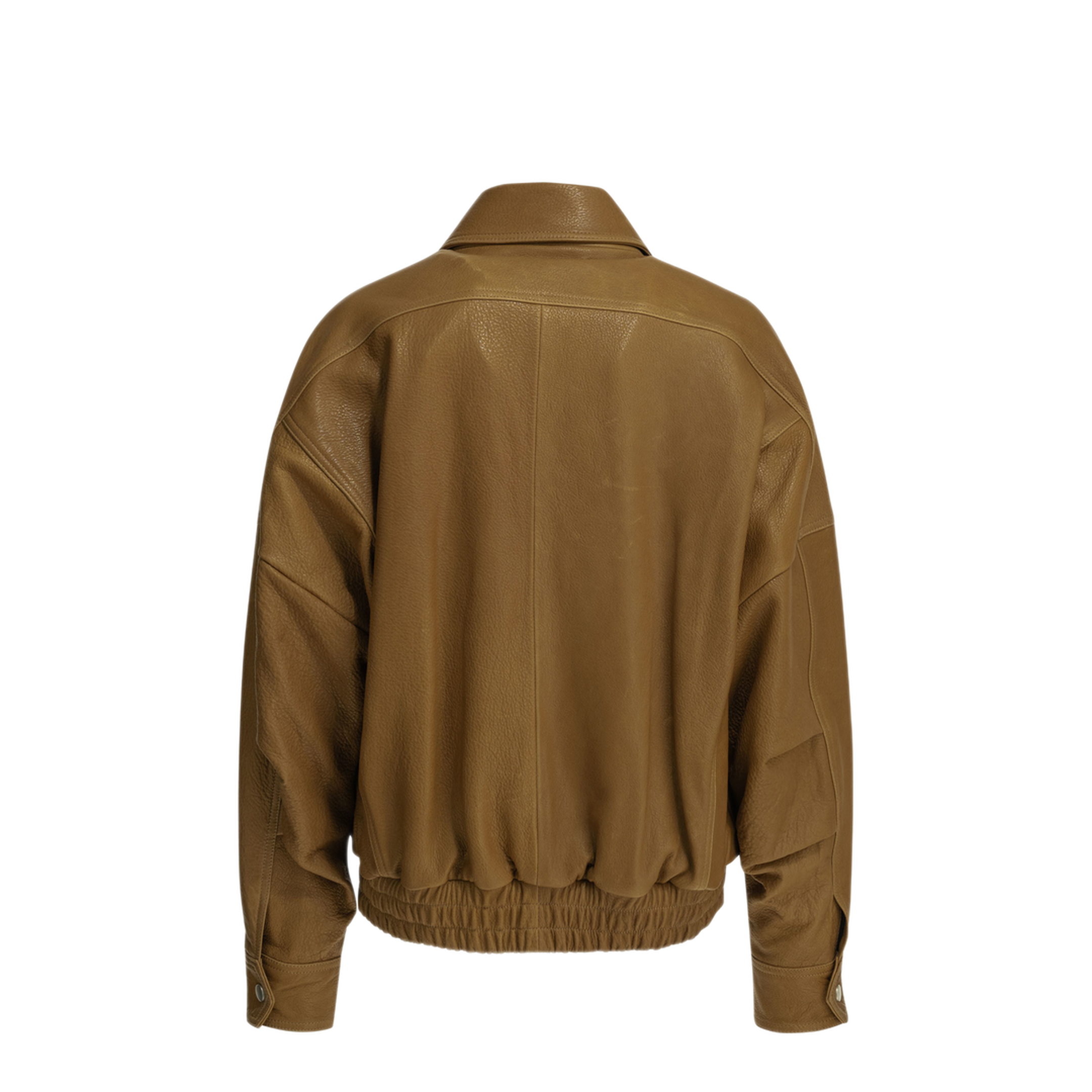 MAYFEYR - Nour Hammour - Dalma Leather Jacket - PF26CO1DALMABUTTERSCOTCH