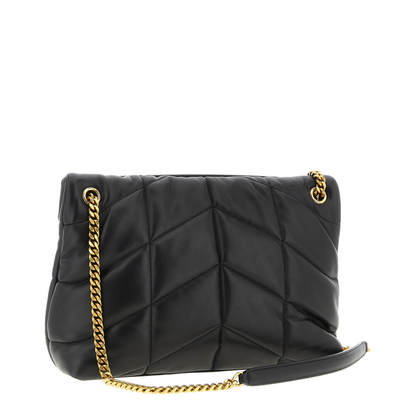 Puffer Medium Nappa leather Shoulder Bags - Black