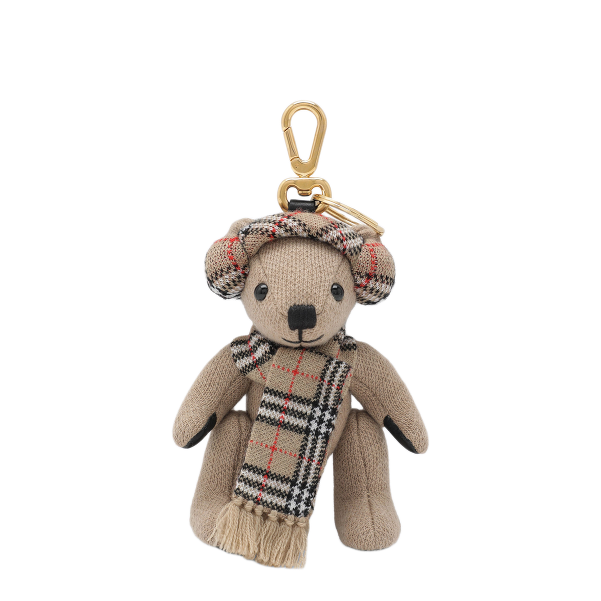MAYFEYR - Burberry - Thomas Teddy Bear Charm In Wool And Cashmere - 8124850120714A2021