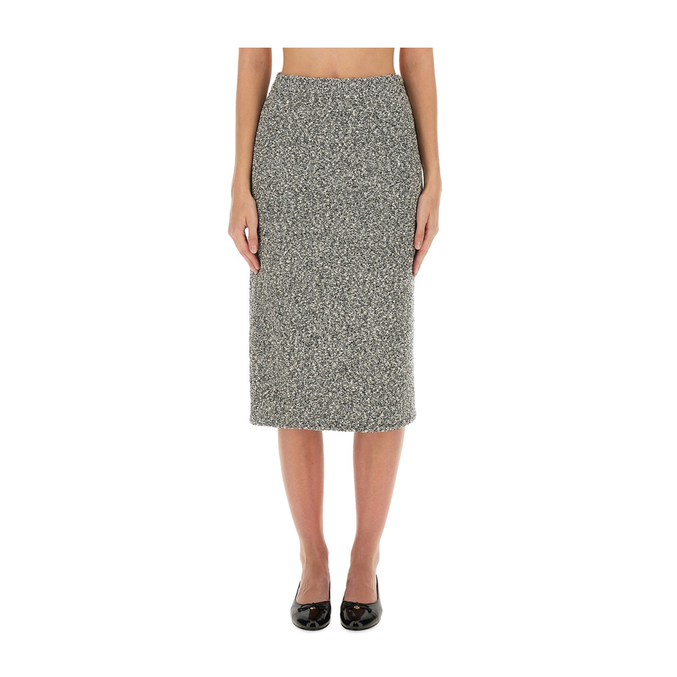 Long Tweed Skirt