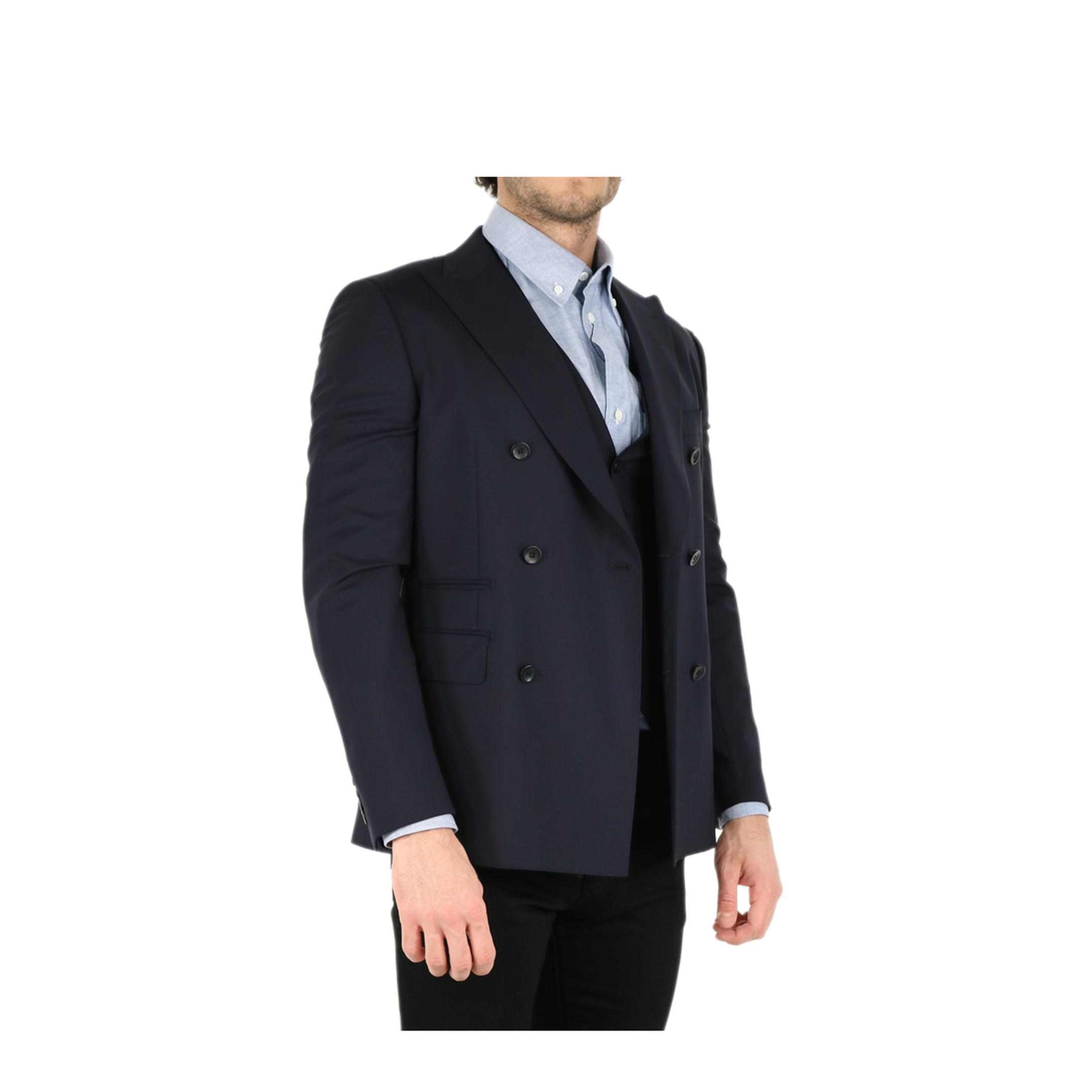 MAYFEYR - Tonello - Blue Wool Jacket - 01G3R0X1063U600
