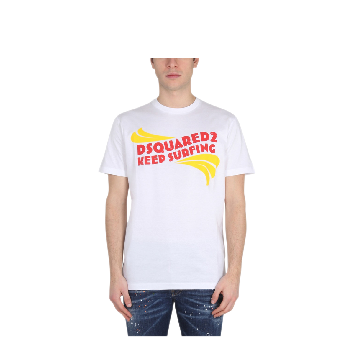 MAYFEYR - Dsquared2 - Logo Print T Shirt - S74GD1088S23009100