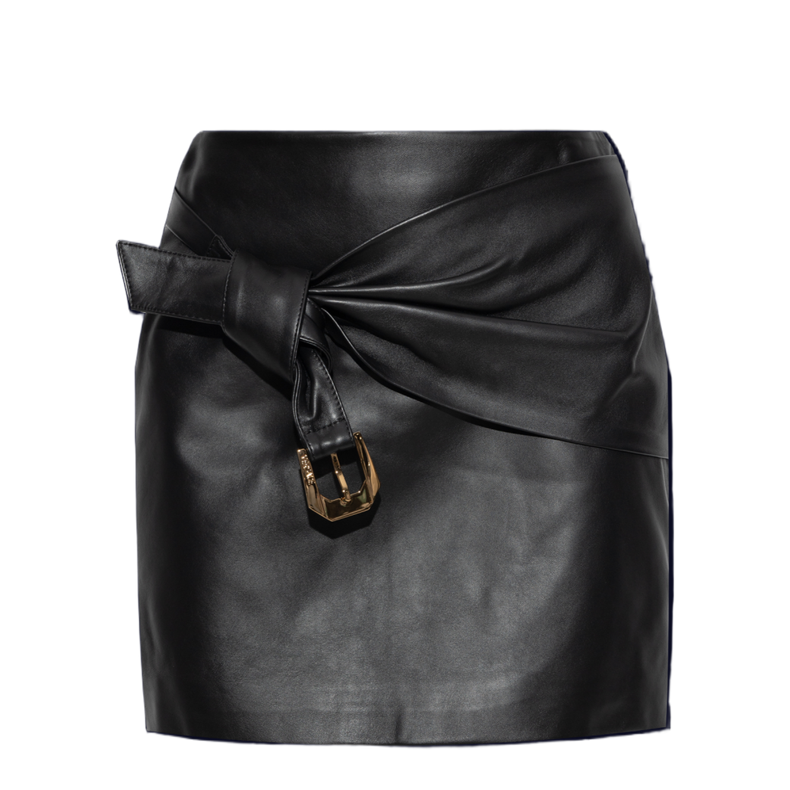 Lambskin Miniskirt