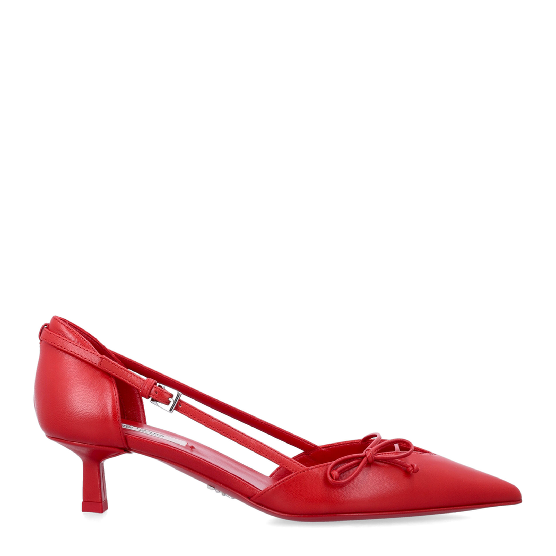 MAYFEYR - Prada - Flat Shoes Red - 1I442OFB045011F0011