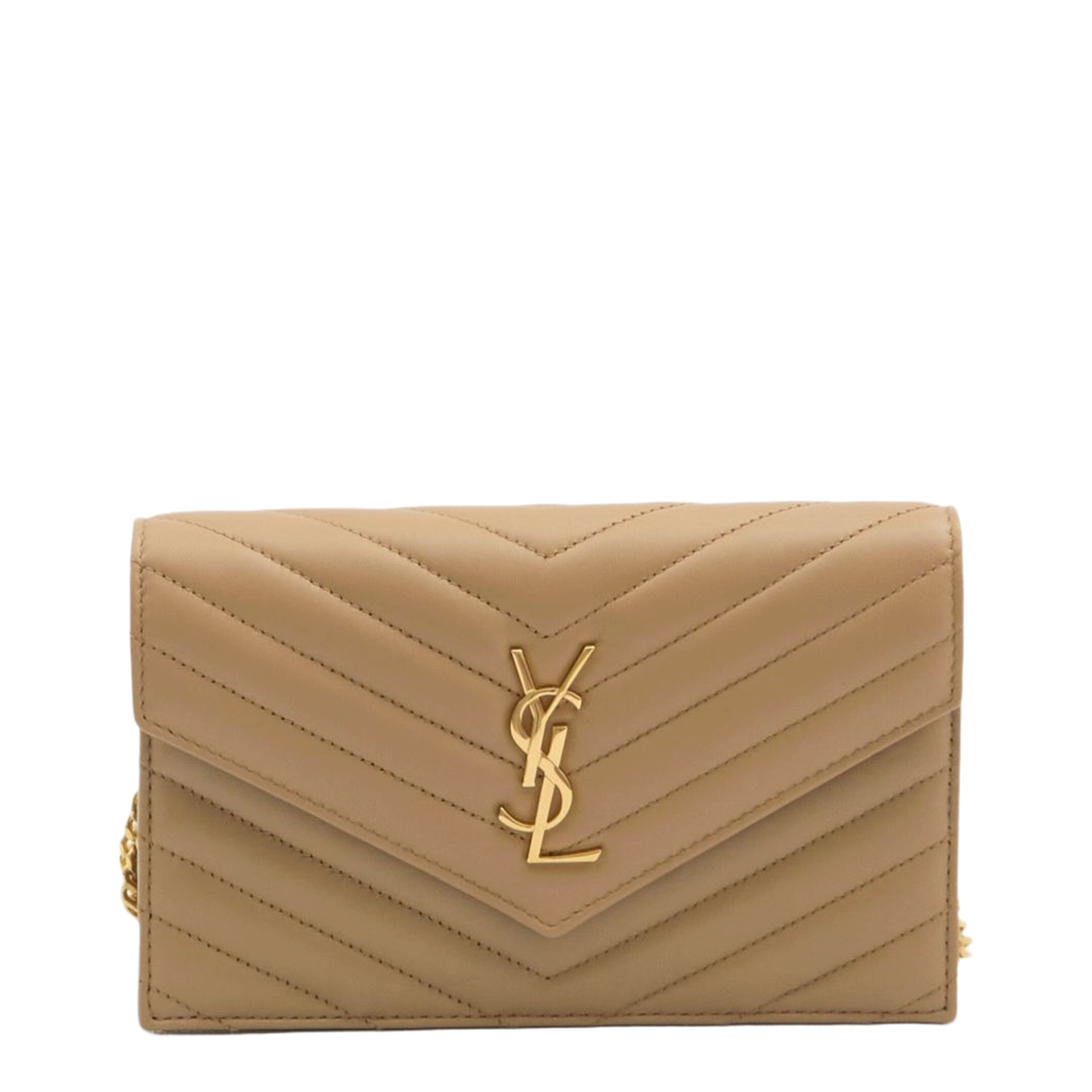 Cassandra Envelope Chain Wallet in Lambskin