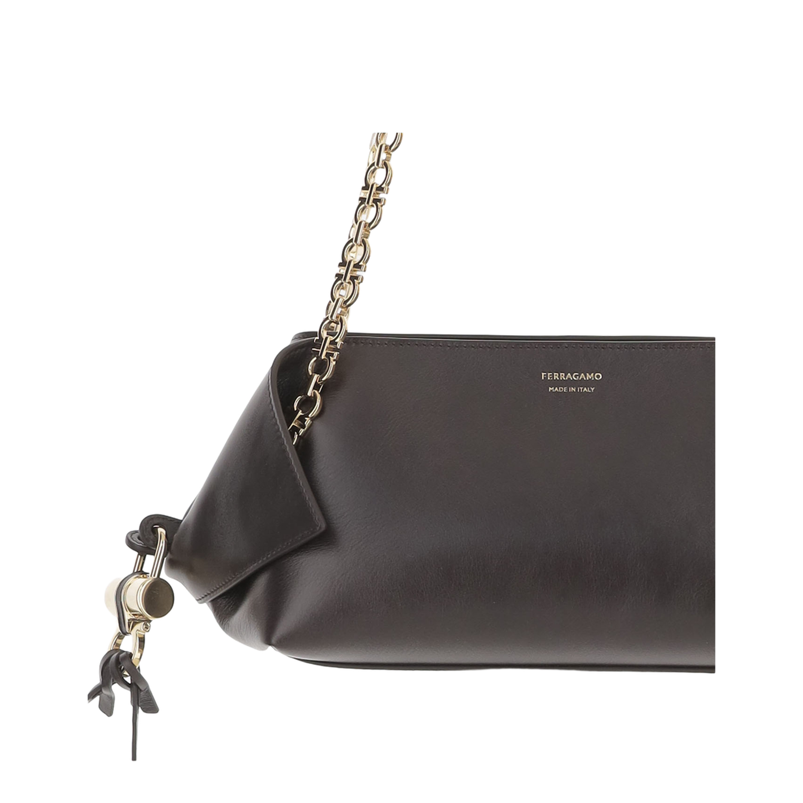 Shoulder Bag Made of Calfskin Leather