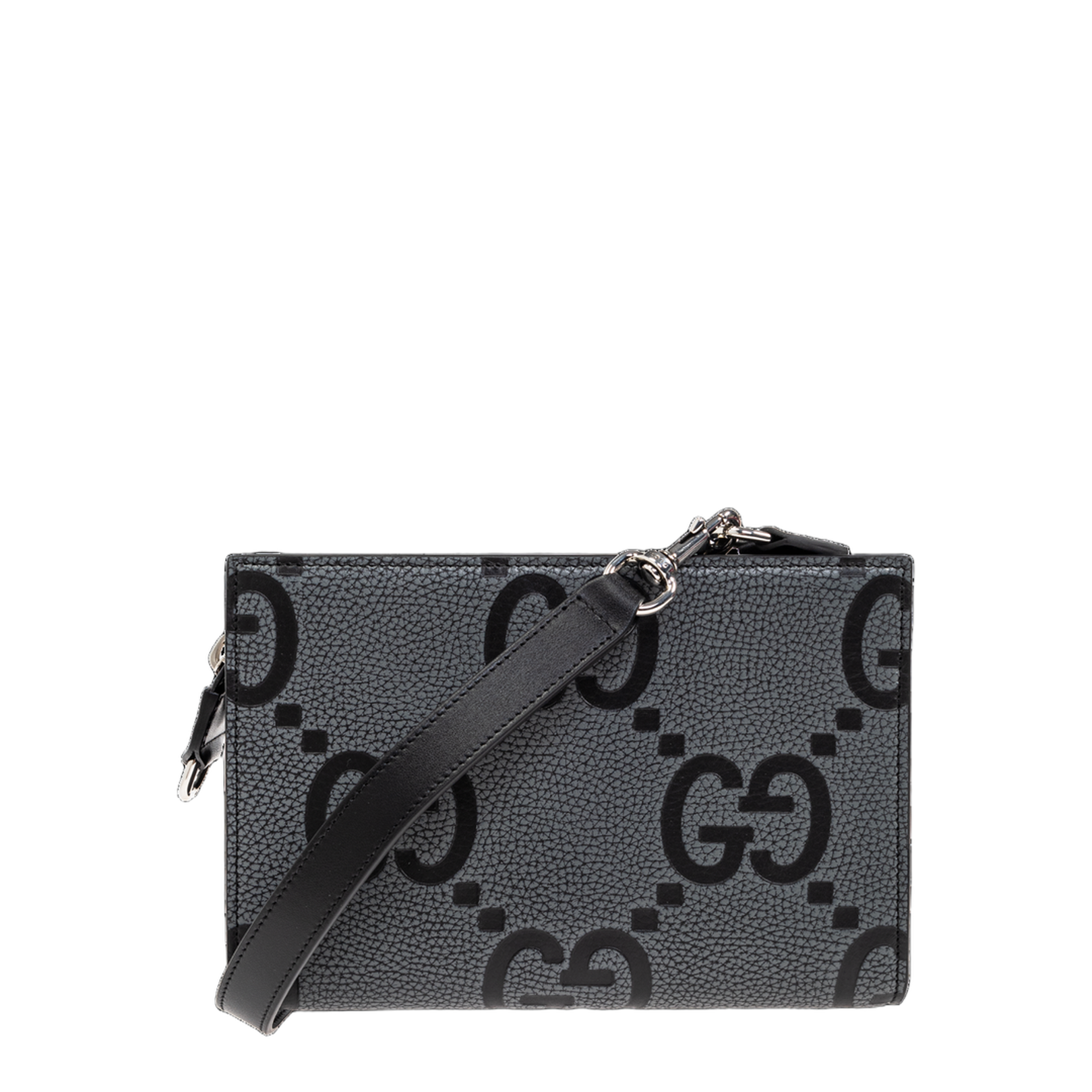 Slate Leather Crossbody Bag