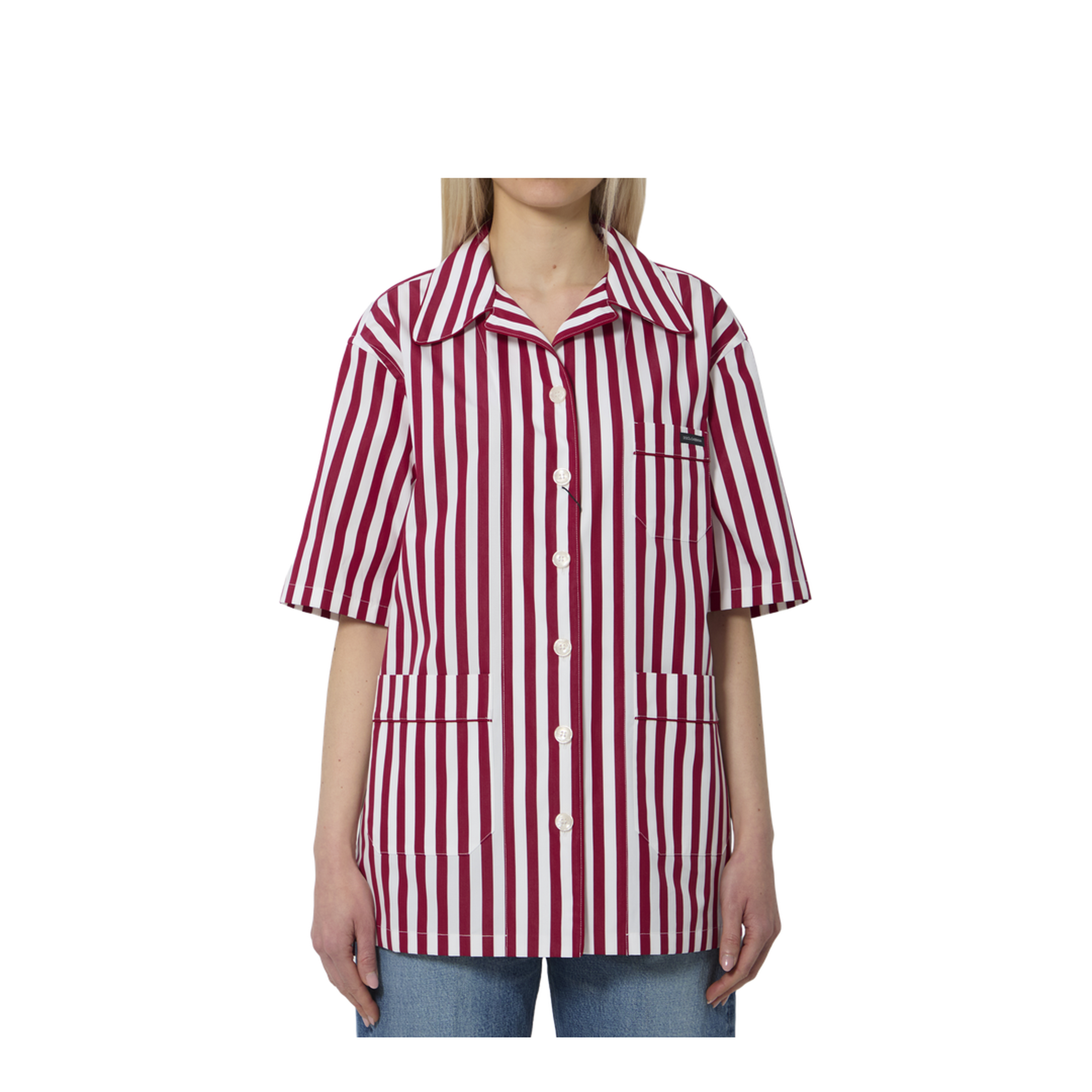 Striped Poplin Shirt