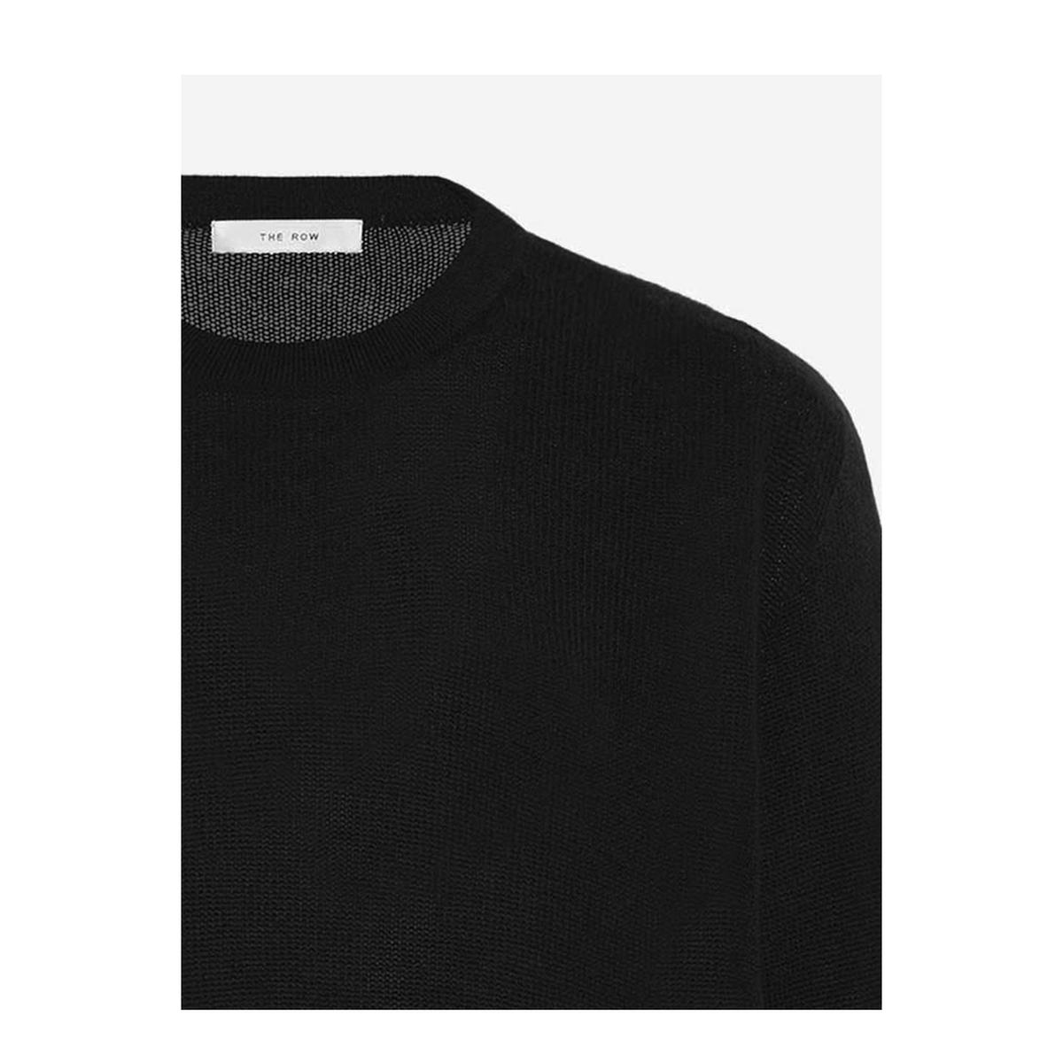 MAYFEYR - The Row - Black Cashmere Odelle Sweater - 11086Y973BLK