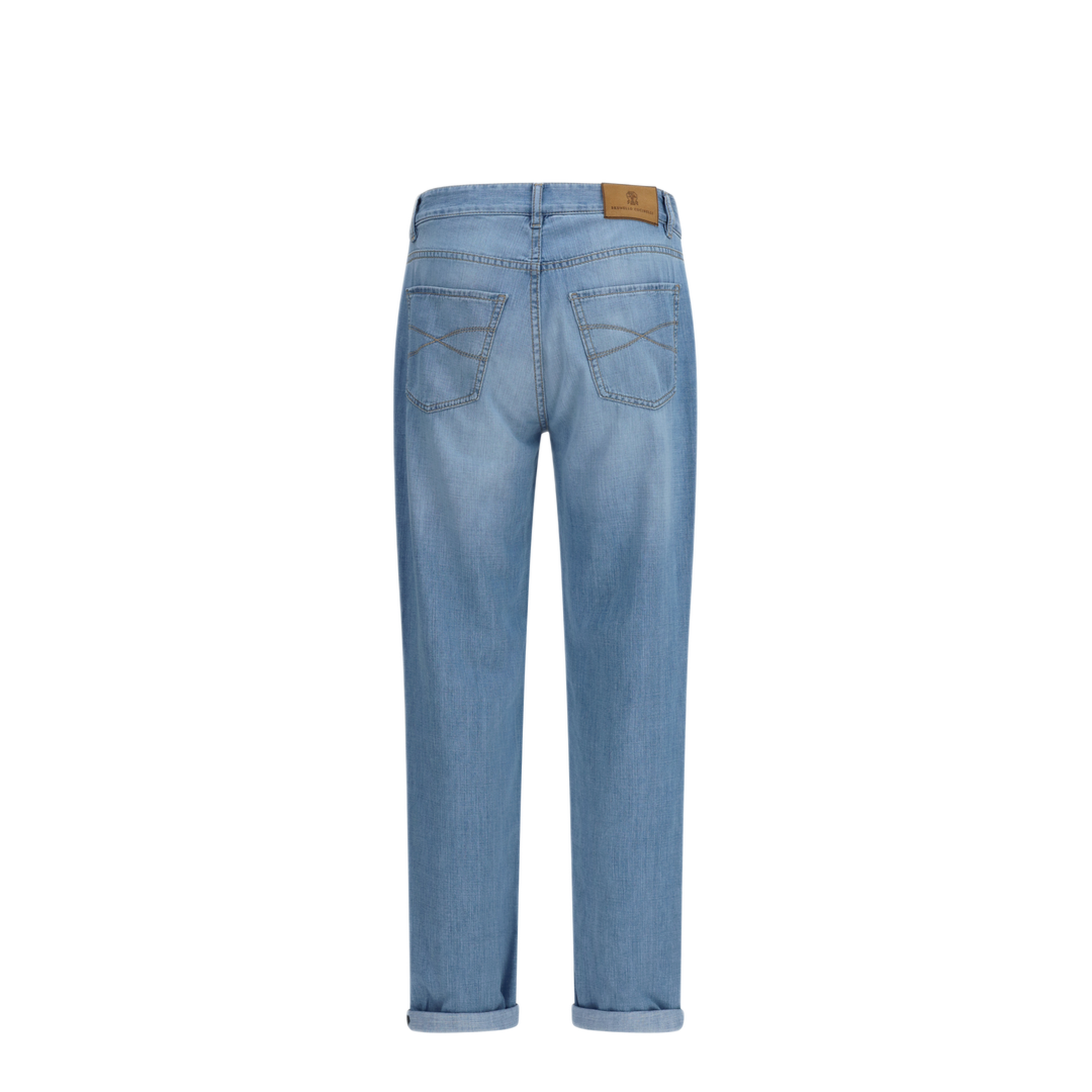 MAYFEYR - Brunello Cucinelli - Jeans In Cotton With Distressed Effect - ME645D3210C1470