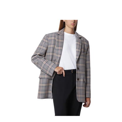 MAYFEYR - Anine Bing - Single Breasted Check Blazer - A-01-12220VICHK01