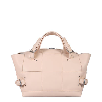 Arco Hobo Leather Handbags - Pink