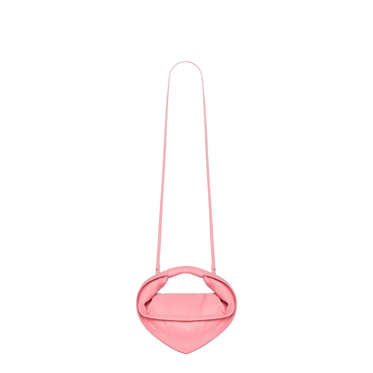 Tortellino Mini Lambskin Bag - Baby Pink