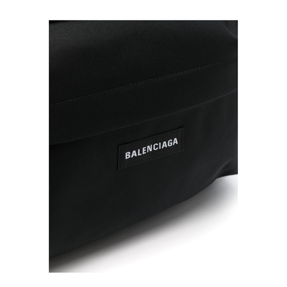 Explorer Recycled Nylon Backpack - Black
