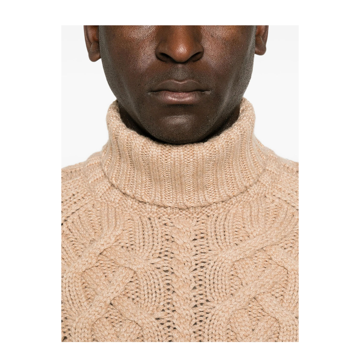 MAYFEYR - Brunello Cucinelli - Cable-Knit Roll-Neck Cashmere Sweater - MA2301503C174