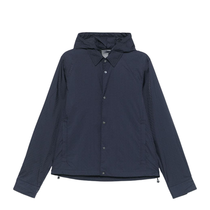 Midnight Blue Press-Stud Jacket