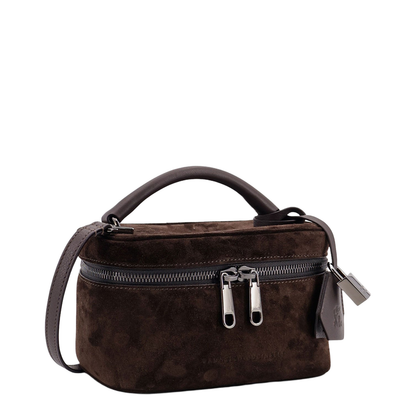 Suede Shoulder Bag