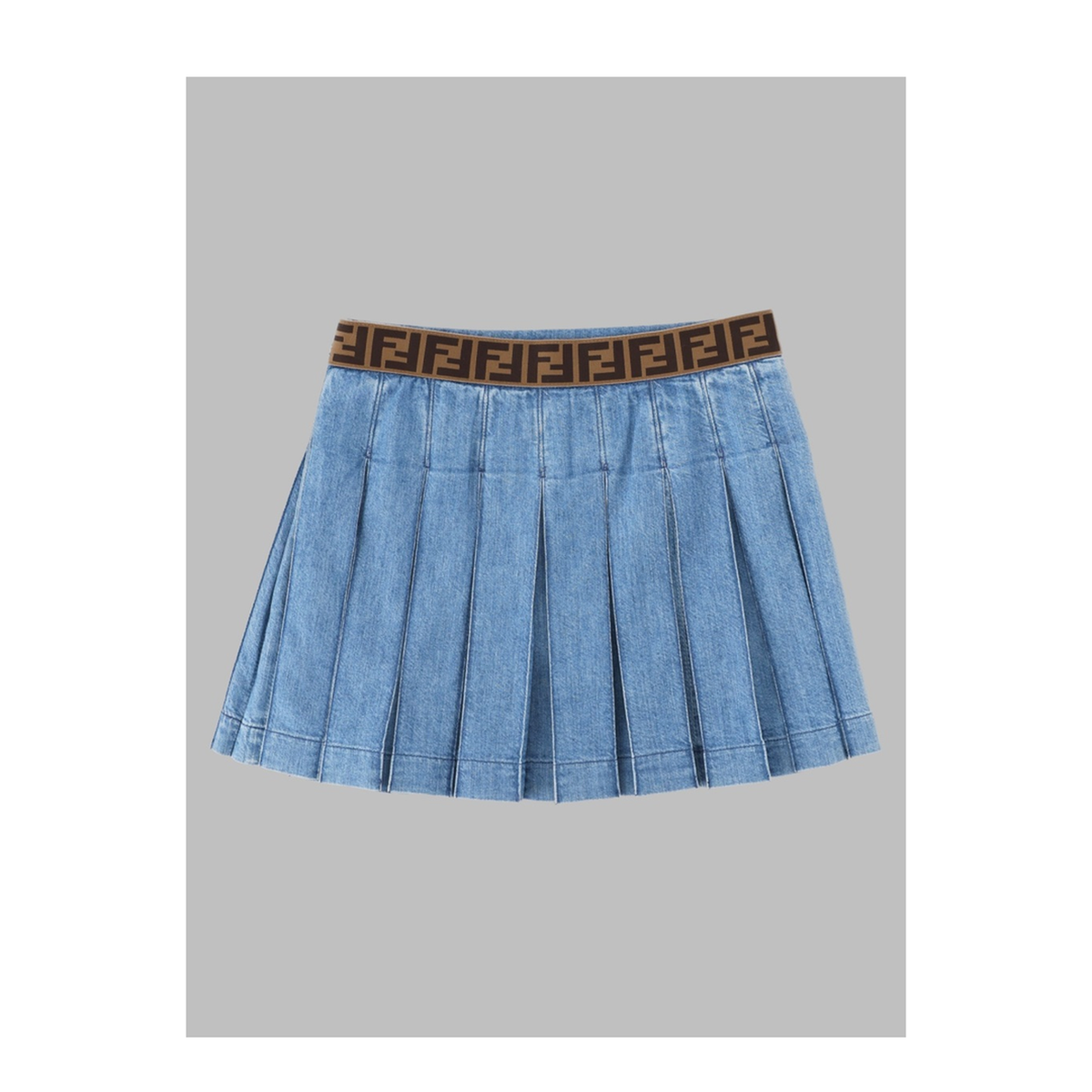 MAYFEYR - Fendi - Light Denim Skirt - JFE165KATRFF0QG0