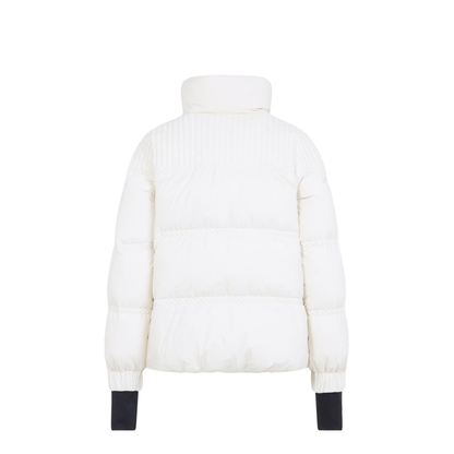 White Anglin Padded Ski Jacket