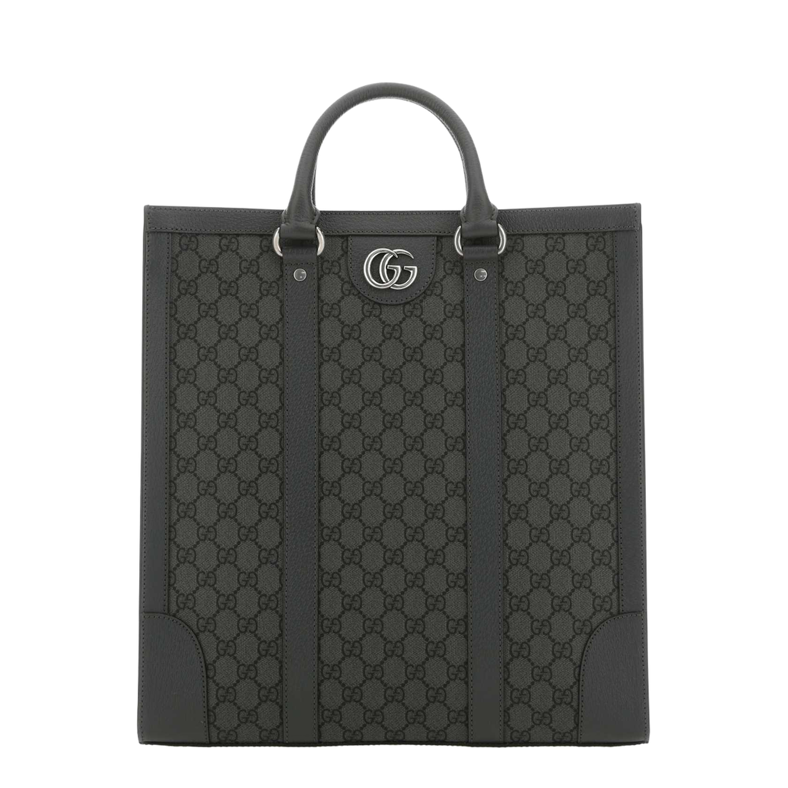 GG Supreme Fabric and Leather Ophidia Shopping Bag