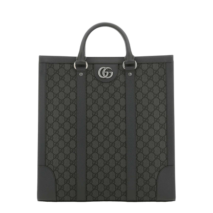 GG Supreme Fabric and Leather Ophidia Shopping Bag