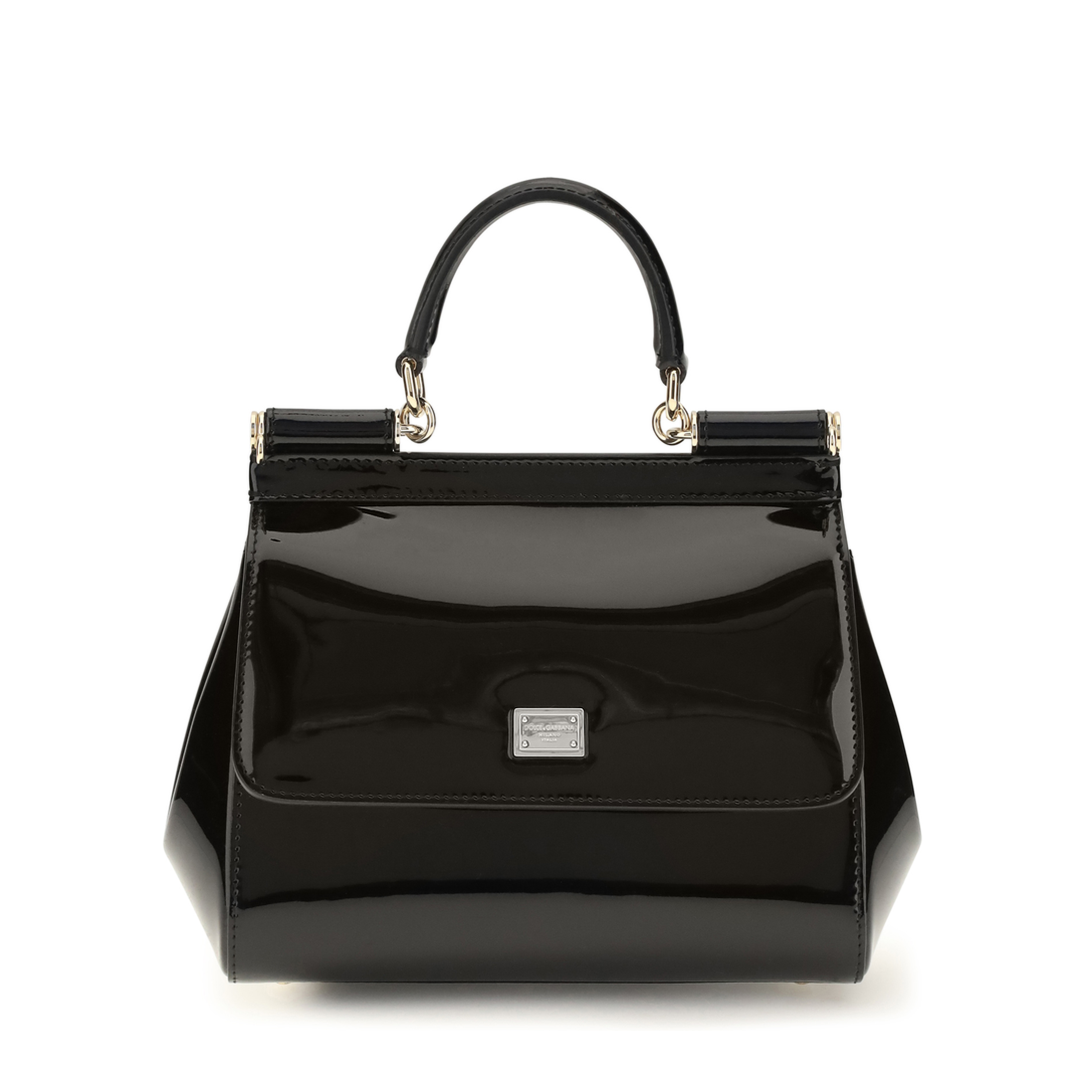 MAYFEYR - Dolce & Gabbana - Small Sicily Patent Leather Handbag - BB6003B1471