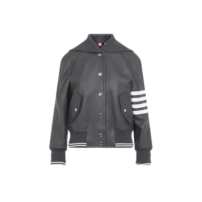 MAYFEYR - Thom Browne - Oversized Raglan Sleeve Blouson Jacket - FOR133XL0149025