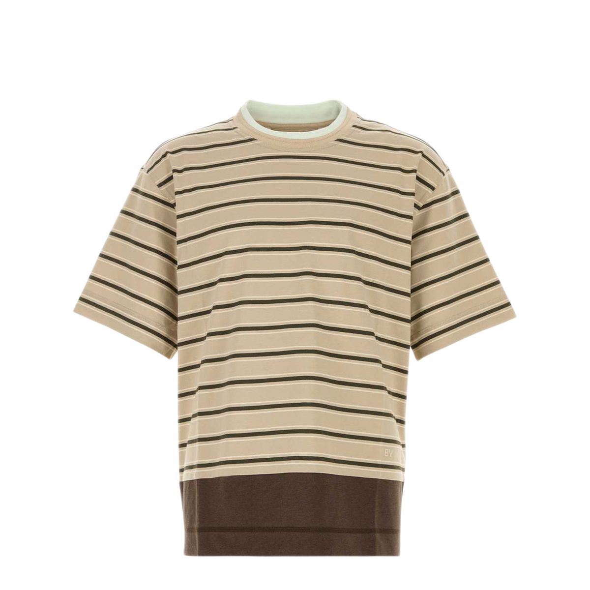 MAYFEYR - Bottega Veneta - Embroidered Cotton T Shirt - 871381V6P512216