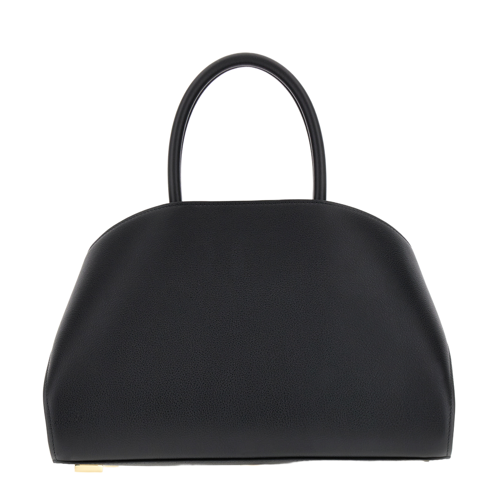 Black Leather Small Hug Handbag