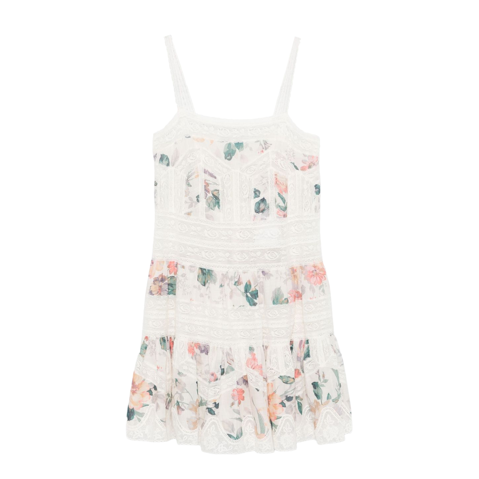 Floral Print Mini Dress