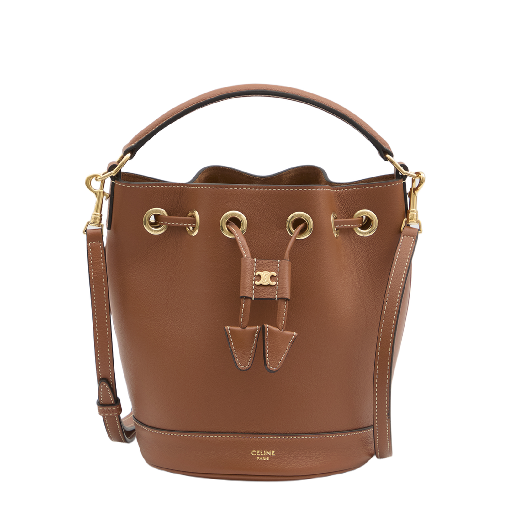 Teen Clara Bag in Supple Grained Calfskin - Tan
