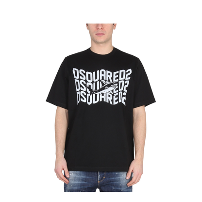 MAYFEYR - Dsquared2 - Logo Print T-Shirt - S74GD1089S23009900