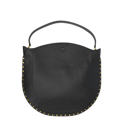 MAYFEYR - Isabel Marant - Oskan Hobo Soft Large Shoulder Bag - 25APP0200FAC3C22M01BK