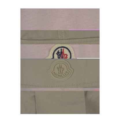 Cotton Gabardine Cargo Trousers