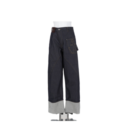 MAYFEYR - JW ANDERSON - Azure Cotton Jeans - DT0131PG1930870