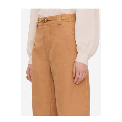 MAYFEYR - Chloè - Barrel-Leg Pants In Cotton Canvas - CH26APA19041266